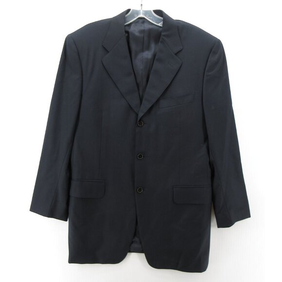 Canali Sport Coat 38 Blazer Pure Wool Jacket Classic Lined Italy 48 * - Picture 1 of 16